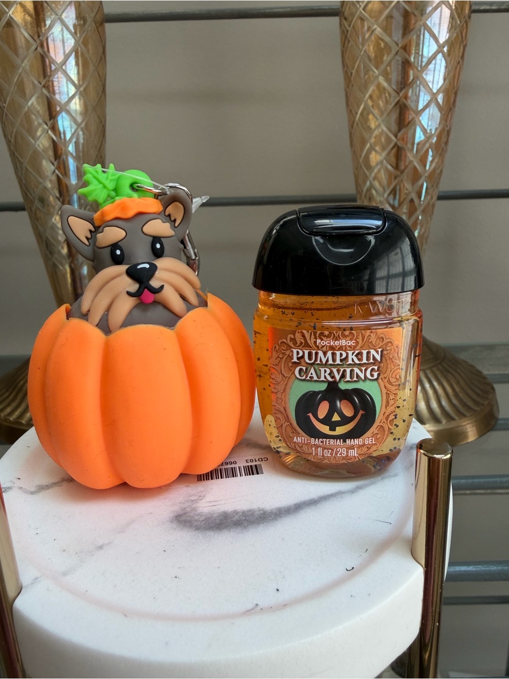 Bath & Body Works Pumpkin POP UP PUP 🎃 PocketBac Holder & PocketBac NWT